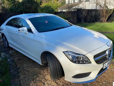 Used Mercedes CLS350 AMG Line Premium Plus 2016 White Coupe