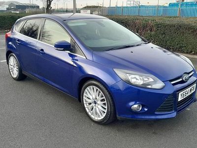 Blue Used 2014 Ford Focus Zetec Hatchback | £2,395 (Fair price)