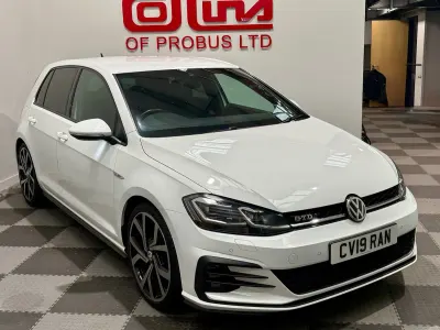 Used VW Golf VII GTD 2019 White Hatchback