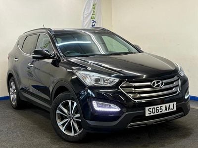 Used Hyundai Santa Fe Premium 194 HP (142 kW) 2015 Black SUV