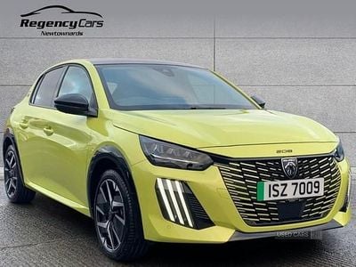 Yellow Used 2024 Peugeot e-208 GT Hatchback | £23,995 (Expensive)
