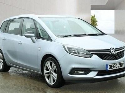 Used Vauxhall Zafira SRi 140 HP (102 kW) 2017 Silver MPV