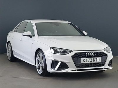 Used Audi A4 S-Line 150 HP (110 kW) 2023 White Sedan