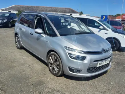 Used Citroën Grand C4 Picasso Exclusive 115 HP (84 kW) 2014 Silver MPV