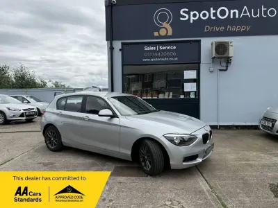 Used BMW 116 Comfort Edition 136 HP (100 kW) 2013 Silver Hatchback