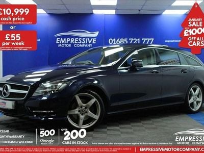 Blue Used 2013 Mercedes CLS250 Shooting Brake AMG Estate | £10,999