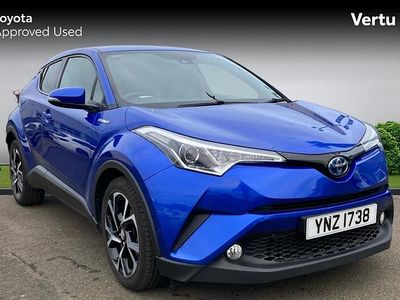Used Toyota C-HR Design 122 HP (89 kW) 2018 Blue SUV