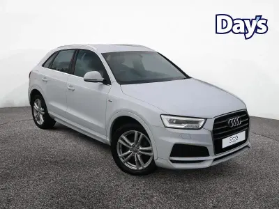 Used Audi Q3 S-Line 150 HP (110 kW) 2017 White SUV