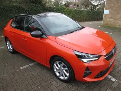 Used Vauxhall Corsa SRi 100 HP (73 kW) 2020 Orange Hatchback