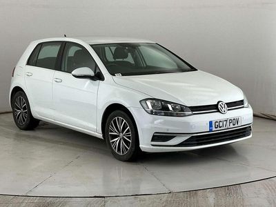 Used VW Golf VII SE 125 HP (91 kW) 2017 White Hatchback