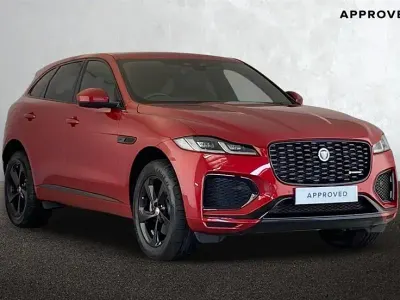 Używany Jaguar F-Pace R-Dynamic 204 KM (150 kW) 2022 Czerwony SUV