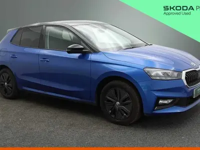 Used Skoda Fabia Design Edition 113 HP (83 kW) 2025 Blue Hatchback