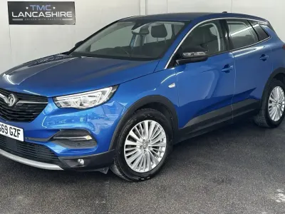 Used Vauxhall Grandland X 130 HP (95 kW) 2019 Blue SUV