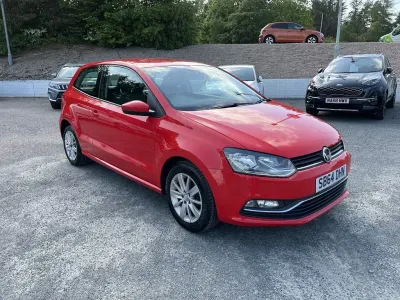 Used VW Polo SE 2014 Flash red Hatchback