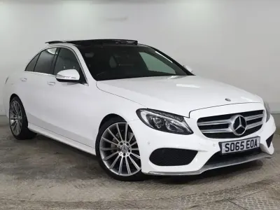 Second-hand Mercedes C220 AMG Line Premium Plus 2016 Alb Berlinǎ