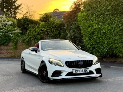 Used Mercedes C43 AMG Premium Plus 2019 White Cabriolet