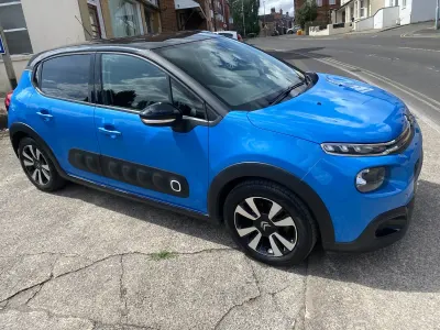 Used Citroën C3 Flair 110 HP (80 kW) 2017 Blue Hatchback