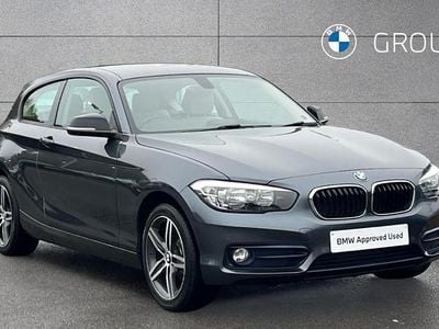 Used BMW 118 Sport Line 136 HP (100 kW) 2018 Mineral grey Hatchback