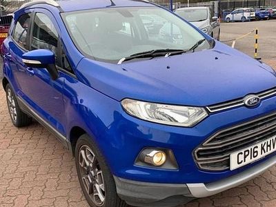 Used Ford Ecosport Titanium 95 HP (69 kW) 2016 Blue SUV