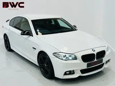 Used BMW 520 M Sport 184 HP (135 kW) 2014 White Sedan