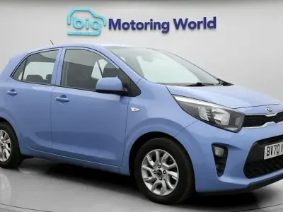 Used Kia Picanto 84 HP (61 kW) 2020 Blue Hatchback