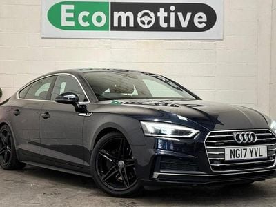 Blue Used 2017 Audi A5 Sportback S-Line Hatchback | £13,995 (Fair price)