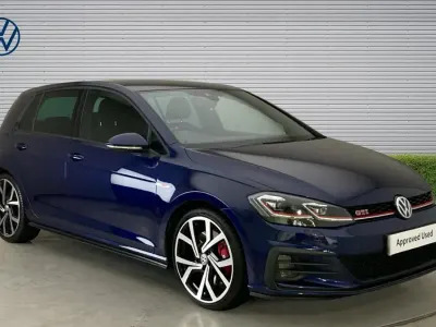 Used VW Golf VIII GTI 245 HP (180 kW) 2020 Blue Hatchback