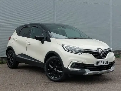 Used Renault Captur Signature 90 HP (66 kW) 2018 Cream SUV