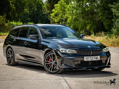 Used BMW 330e M Sport 292 HP (214 kW) 2022 Black Estate