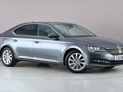 Used Skoda Superb SE Technology 150 HP (110 kW) 2022 Grey Hatchback