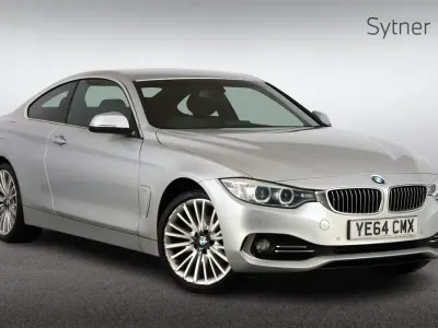 Used BMW 420 Luxury Line 181 HP (133 kW) 2014 Silver Coupe