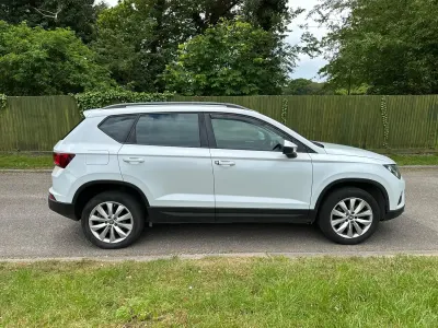 Usado Seat Ateca Ecomotive 115 HP (84 kW) 2016 Branco SUV
