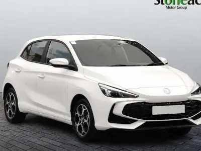 New MG MG3 SE 116 HP (85 kW) 2026 White Hatchback