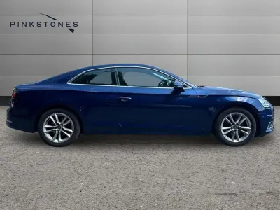 Used Audi A5 Sport 190 HP (139 kW) 2017 Blue Coupe