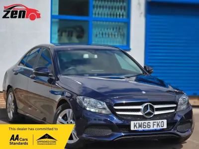 Used Mercedes C220 Executive 2017 Blue Sedan