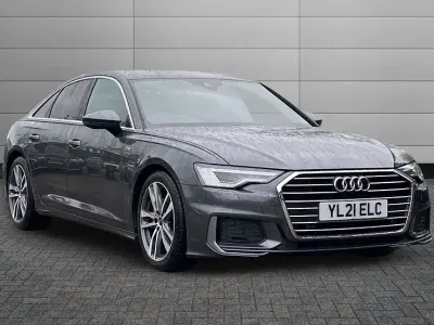 Used Audi A6 S-Line 204 HP (150 kW) 2021 Grey Sedan