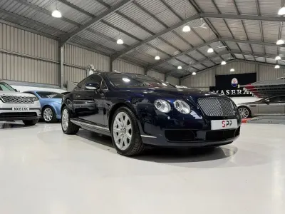 Used Bentley Continental 552 HP (405 kW) 2004 Blue Coupe