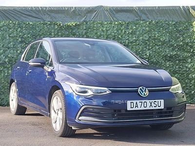 Używany VW Golf VIII Style 130 KM (95 kW) 2021 Niebieski Hatchback