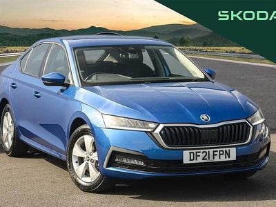 Used Skoda Octavia SE First Edition 150 HP (110 kW) 2021 Race blue metallic Hatchback