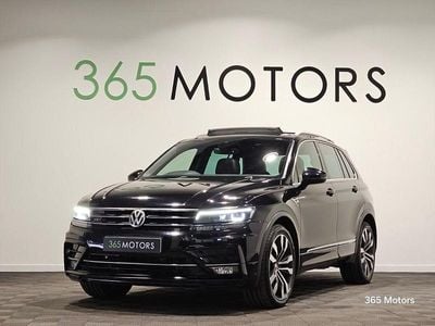 Used VW Tiguan R-line 150 HP (110 kW) 2018 Black SUV