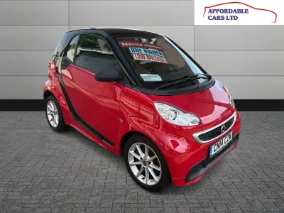 Used Smart ForTwo Coupé 55 kW (75 HP) 2014 Red Coupe