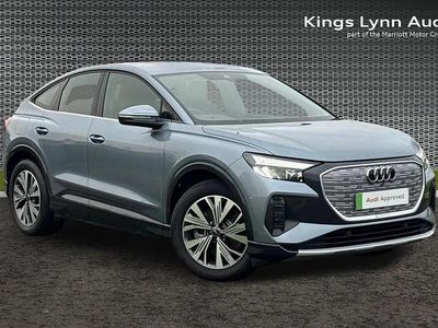 Blue Used 2024 Audi Q4 Sportback e-tron Sport SUV | £31,978 (Fair price)