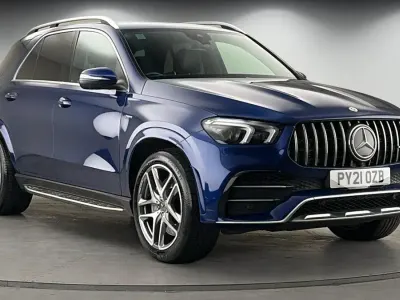 Used Mercedes GLE53 AMG AMG 2021 Brilliant blue SUV