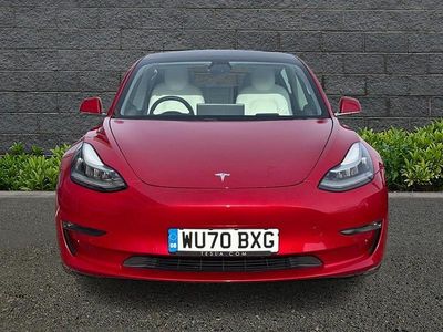 Used Tesla Model 3 Performance 461 kW (627 HP) 2020 Red Sedan