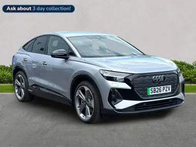 Used Audi Q4 e-tron Black Edition 210 kW (286 HP) 2026 Silver SUV