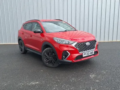 Gebraucht Hyundai Tucson N Line 136 PS (100 kW) 2020 Rot SUV
