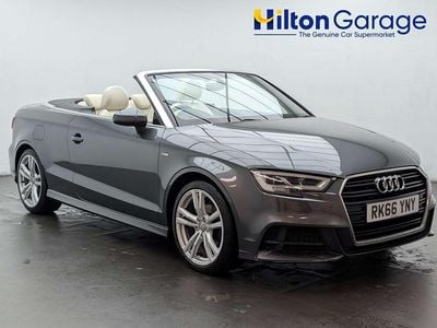 Used Audi A3 Cabriolet S-Line 184 HP (135 kW) 2016 Grey Cabriolet