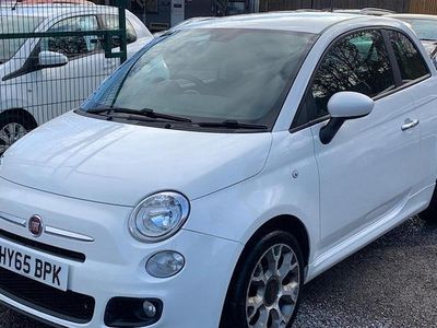 Used Fiat 500 S 69 HP (50 kW) 2015 White Hatchback