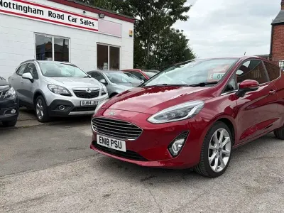 Used Ford Fiesta Titanium X 2018 Red Hatchback