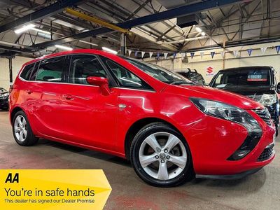Used Vauxhall Zafira Tourer Elite 2014 Red MPV